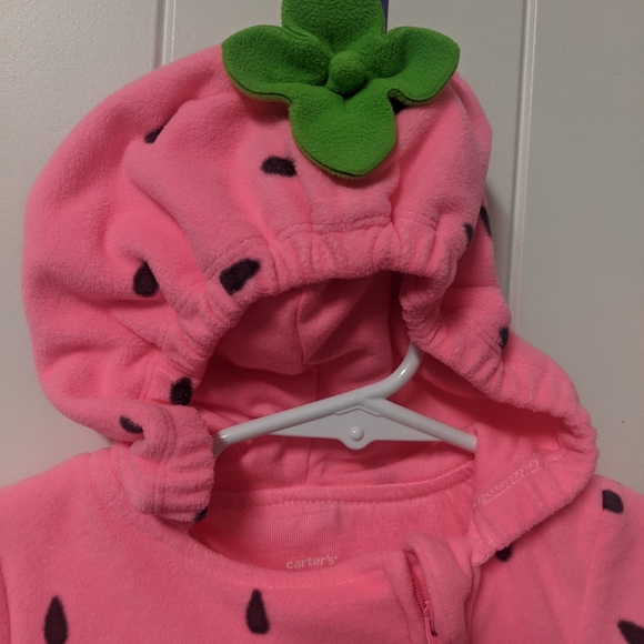 Carter's Infant Strawberry Bunting M (12 Months) - Picture 3 of 7